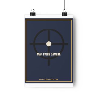 Map Every Camera Poster