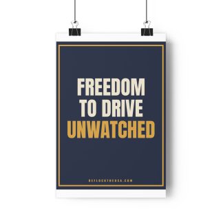 Freedom to Drive Poster