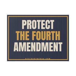 Protect the 4th Yard Sign