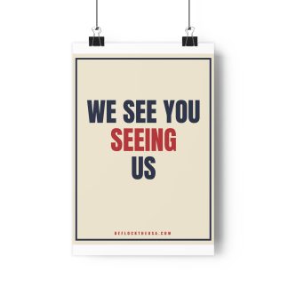 We See You Poster