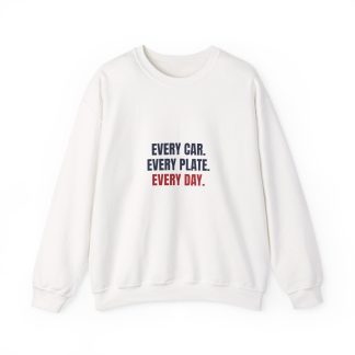 Every Car, Every Plate Sweatshirt